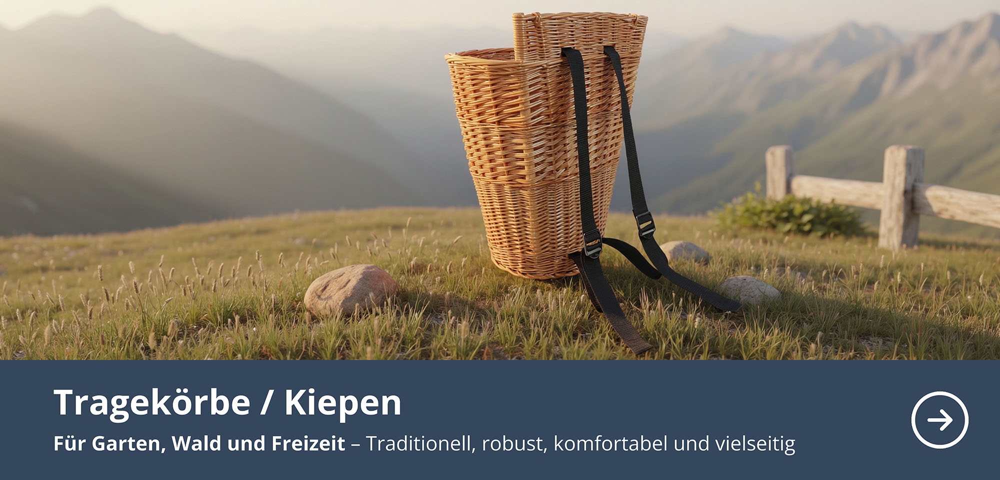 Kiepen und traditionelle Tragekörbe