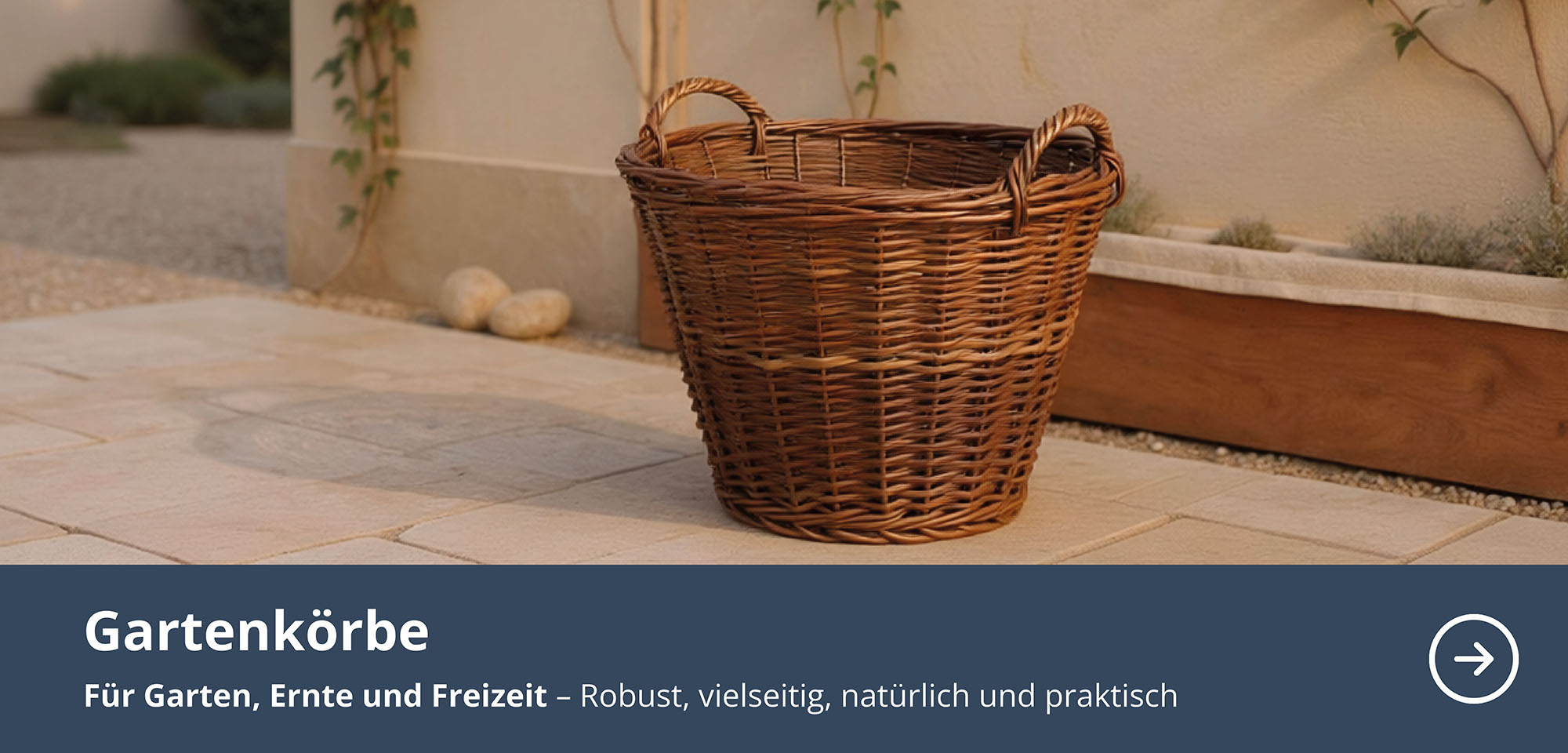 Ernte- und Gartenkörbe