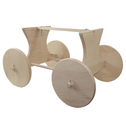 Untergestell für Babykorb, Stubenwagen Korb aus aus Holz