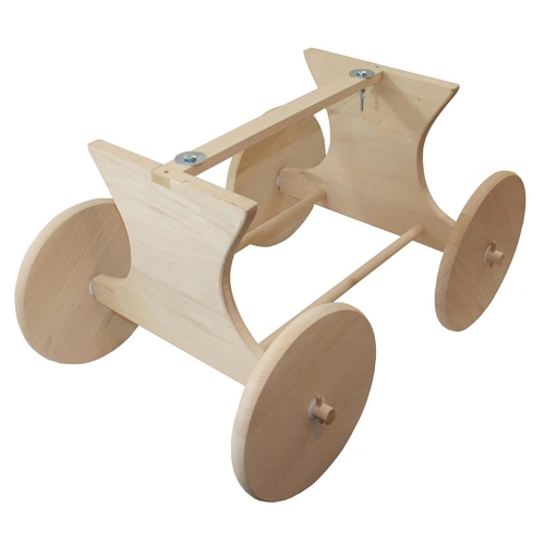 Untergestell für Babykorb, Stubenwagen Korb aus aus Holz