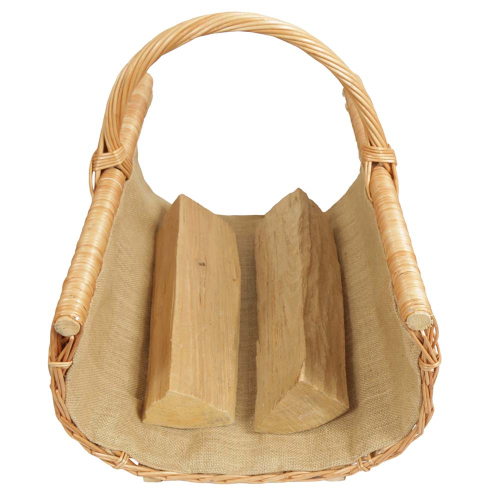 Holzkorb Korb Tragekorb aus gesottener Weide (60x45x30/45)