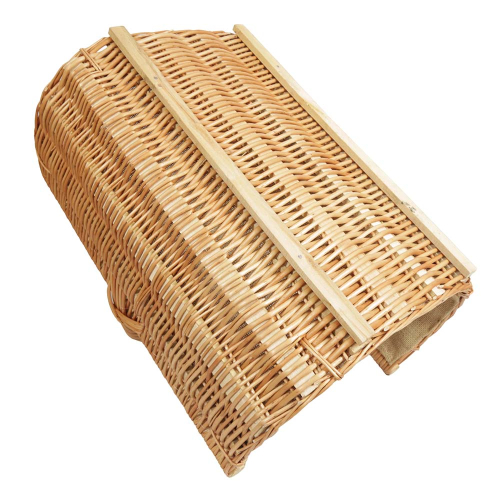 Holzkorb Korb Tragekorb aus gesottener Weide (60x45x30/45)