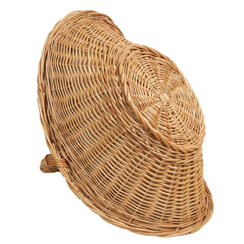 Holzkorb Korb Tragekorb aus gesottener Weide (70x38x11/42)