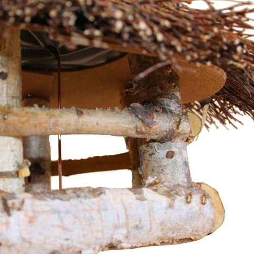 Vogelhaus aus Holz (25x35)