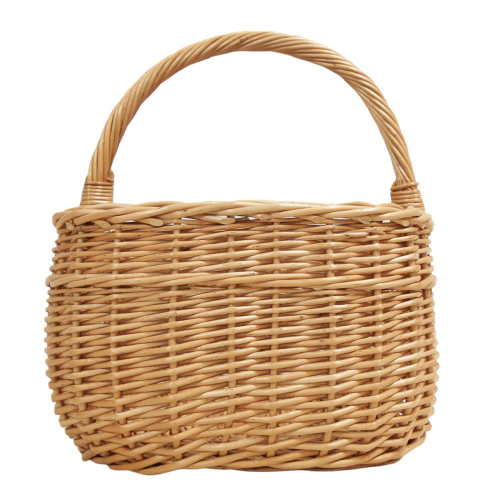 Einkaufskorb Kleiner Handkorb Weide Korb ungefüttert (35x26x15/29)