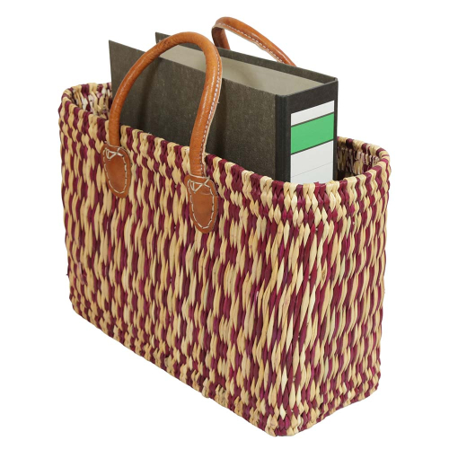 Handtasche Korbtasche robuste Tasche (40x17x26/40)