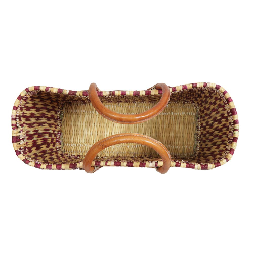 Handtasche Korbtasche robuste Tasche (40x17x26/40)