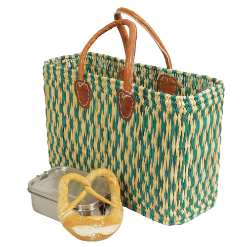 Handtasche Korbtasche robuste Tasche (40x15x26/39)