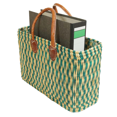 Handtasche Korbtasche robuste Tasche (40x15x26/39)