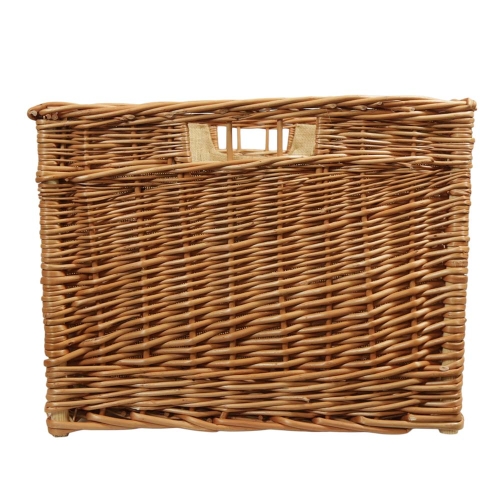 Holzkorb Korb Tragekorb aus gesottener Weide (63x42x33)