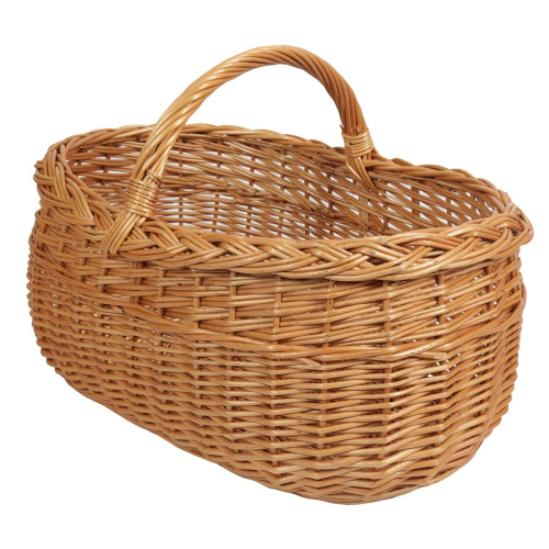 Einkaufskorb Handkorb Weide Korb ungefüttert (49x32x23/36)