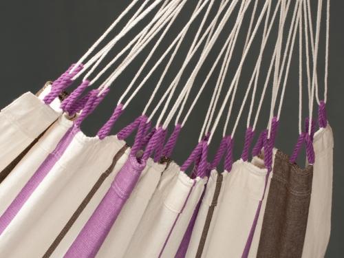LA SIESTA - Einzel-Hängematte CARIBEÑA purple (max. 120kg)
