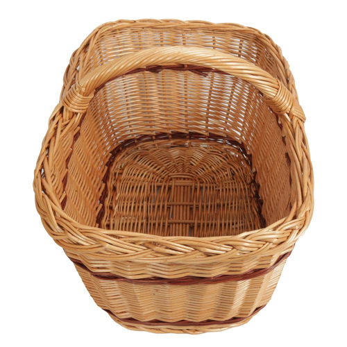 Einkaufskorb Handkorb Weide Korb ungefüttert (50x35x26/34) Einkaufskorb Handkorb Weide Korb ungefüttert (50x35x26/34)