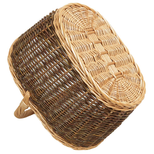 Einkaufskorb Handkorb Weide Korb ungefüttert (42x28x22/40)