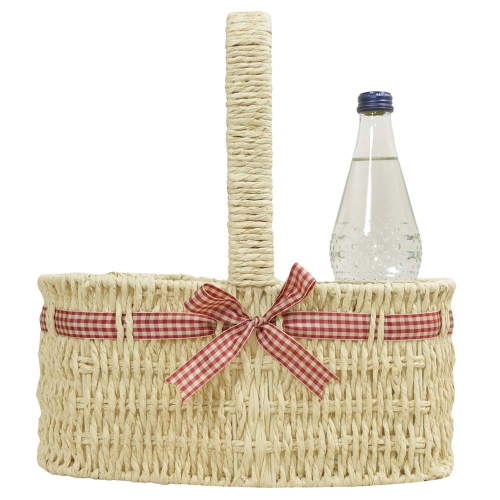 Flaschenkorb, Geschenkkorb, Korb für 3 Flaschen (34x12x35)