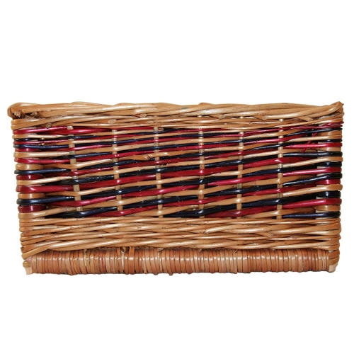 Regalkorb mit Grifflöcher, Schrankkorb, Dekokorb, Korb (30x20x15) - EINZELSTÜCK