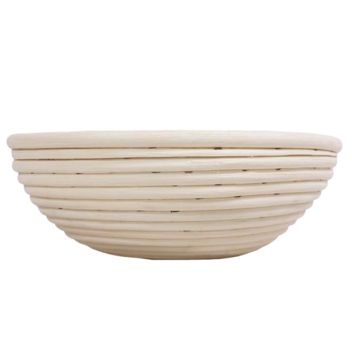 Brotbackkorb, Brotbackform, Gärkorb, 3 Pfund (D:24,5cm H:8,5cm)