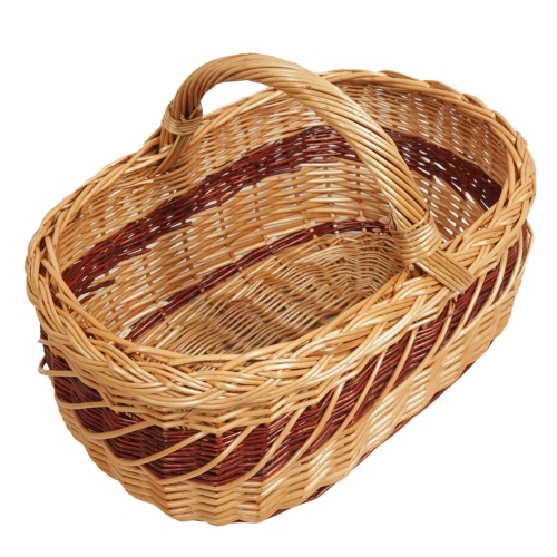 Einkaufskorb Handkorb Weide Korb ungefüttert (45x31x21/30)