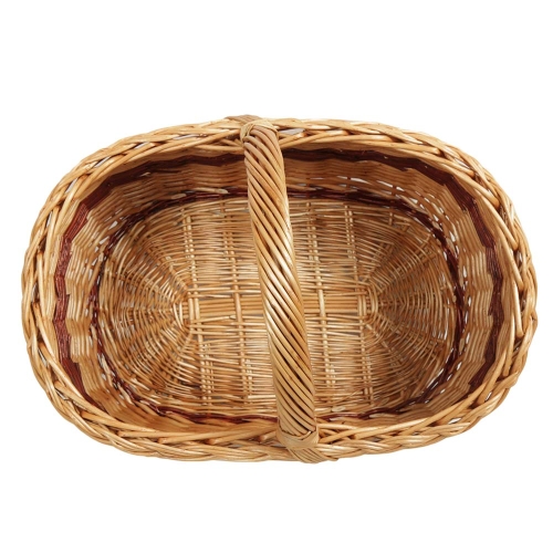 Einkaufskorb Handkorb Weide Korb ungefüttert (45x31x21/30)