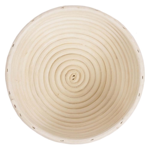 Brotbackkorb, Brotbackform, Gärkorb 1 Pfund (D:20cm H:8,5cm)