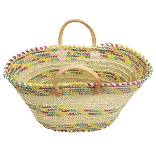 Handtasche Korbtasche robuste Tasche Natur (60x35x35)