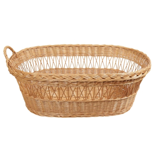 Stubenwagenkorb, Babykorb, Kinderwiegen Korb ohne Matratze