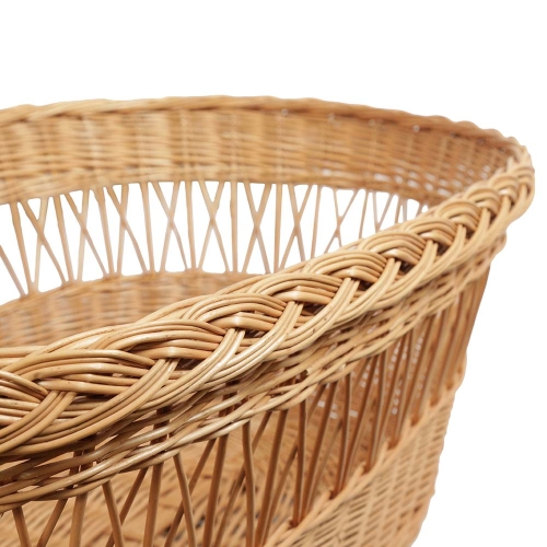 Stubenwagenkorb, Babykorb, Kinderwiegen Korb ohne Matratze