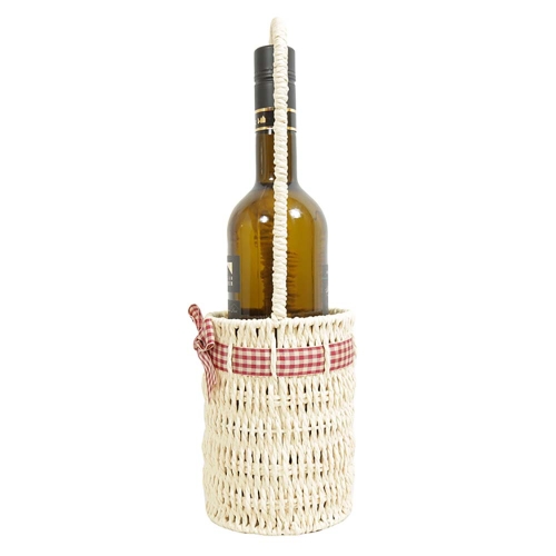 Flaschenkorb, Geschenkkorb, Korb für 1 Flasche (D:10x35)