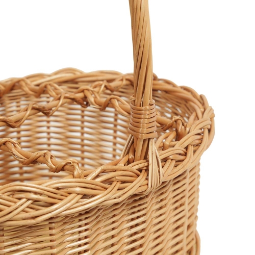 Flaschenkorb Korb für 6 Flaschen aus Weide (40x29x16/40)