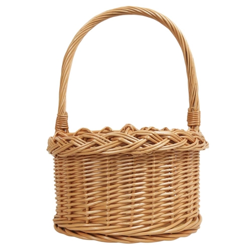 Flaschenkorb Korb für 6 Flaschen aus Weide (40x29x16/40)