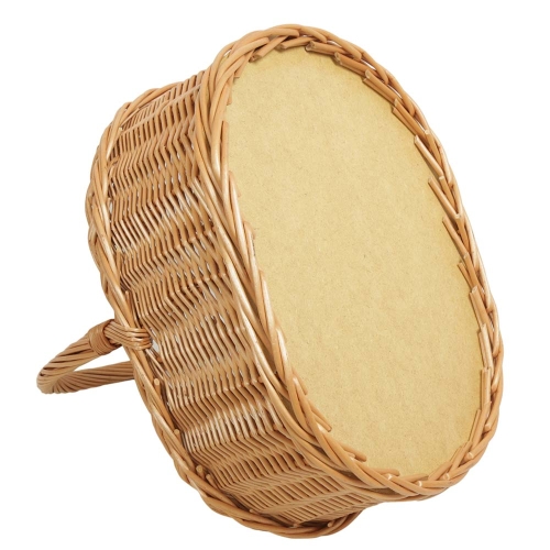 Flaschenkorb Korb für 6 Flaschen aus Weide (40x29x16/40)