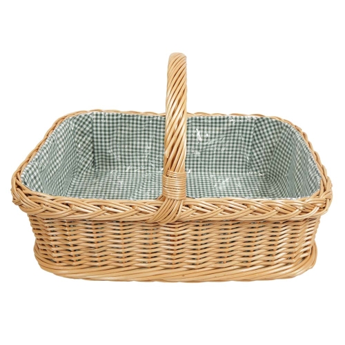 Tablett aus Weide, Trage - Korb - Tablett (54x39x14/37)