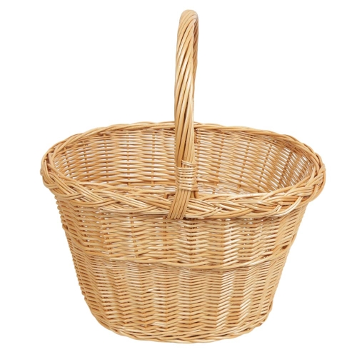 Einkaufskorb Handkorb Weide Korb ungefüttert (39x27x25/43)