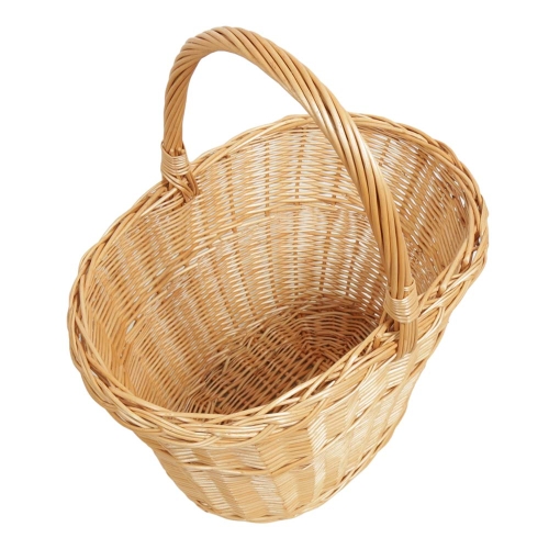 Einkaufskorb Handkorb Weide Korb ungefüttert (39x27x25/43)