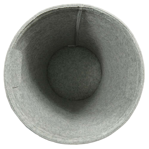 Filzkorb für Wäsche, Wäschekorb, Korb für Wolle, Spielzeug, Korb aus Filz (D:36 H:50)