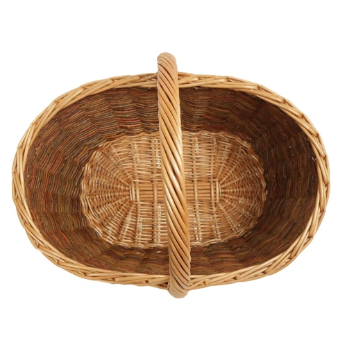 Einkaufskorb Handkorb Weide Korb ungefüttert (42x28x21/37)