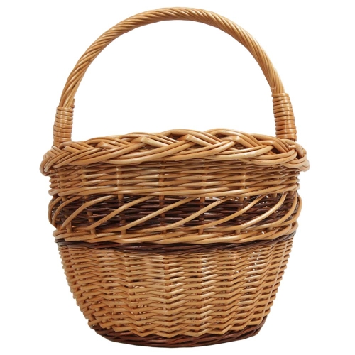 Einkaufskorb Handkorb Weide Korb ungefüttert (46x35x22x/40)
