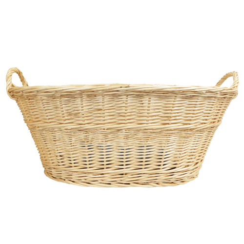 Wäschekorb aus Weide Korb für Wäsche (69x49x26/33)