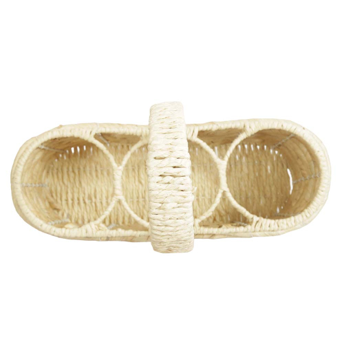 Flaschenkorb, Geschenkkorb, Korb für 3 Flaschen (34x13x15/38)