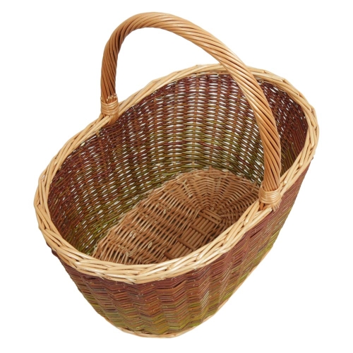 Einkaufskorb Handkorb Weide Korb ungefüttert (42x26x22/38)