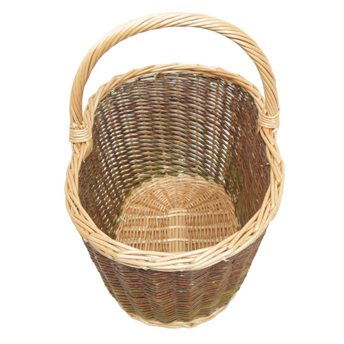 Einkaufskorb Handkorb Weide Korb ungefüttert (43x26x22/37)