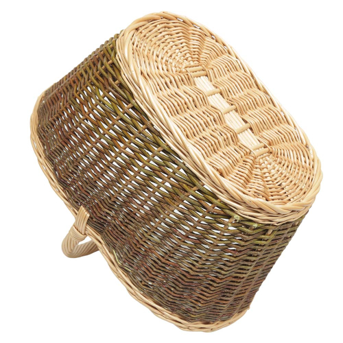 Einkaufskorb Handkorb Weide Korb ungefüttert (43x26x22/37)