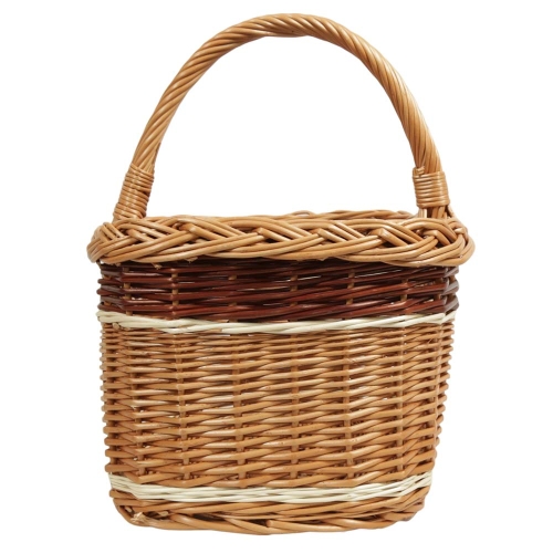 Einkaufskorb Handkorb Weide Korb ungefüttert (44x33x24/40)