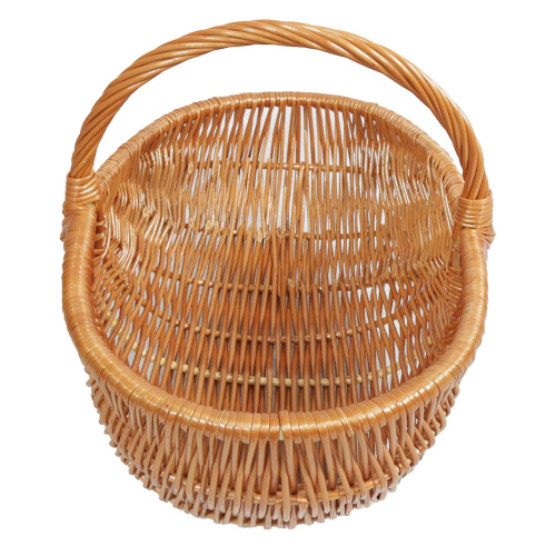 Einkaufskorb Handkorb Weide Korb ungefüttert (43x32x15/30)
