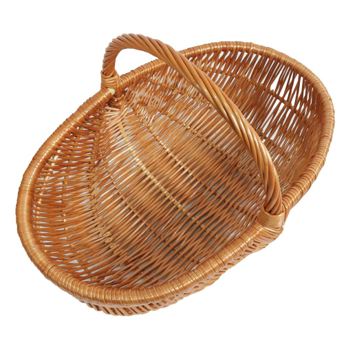 Einkaufskorb Handkorb Weide Korb ungefüttert (43x32x15/30)