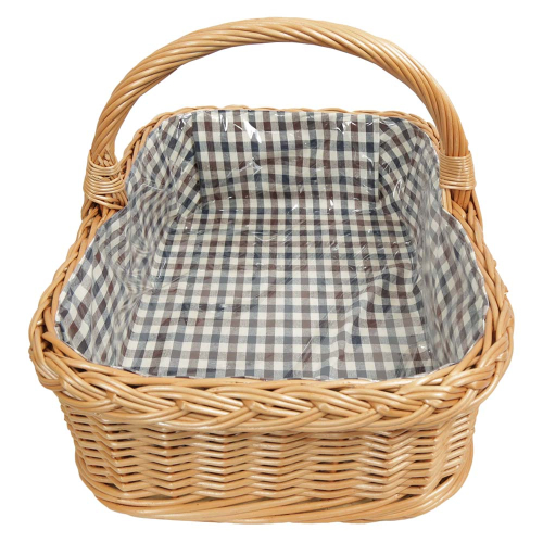 Tablett aus Weide, Trage - Korb - Tablett (55x39x16/32)