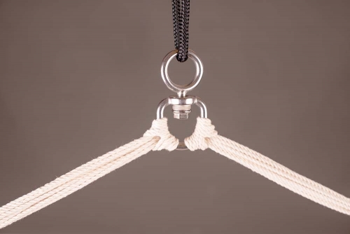 LA SIESTA - Hängesessel Comfort aus Bio-Baumwolle HABANA Agave