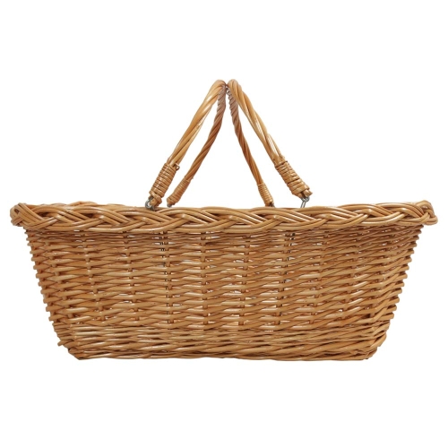 Einkaufskorb Handkorb Weide Korb ungefüttert (47x36x17/34)