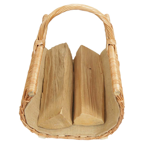 Holzkorb Korb Tragekorb aus gesottener Weide (50x37x26/40)