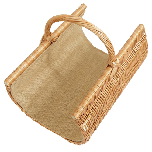 Holzkorb Korb Tragekorb aus gesottener Weide (50x37x26/40)